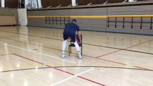 Basketball Chair Drill